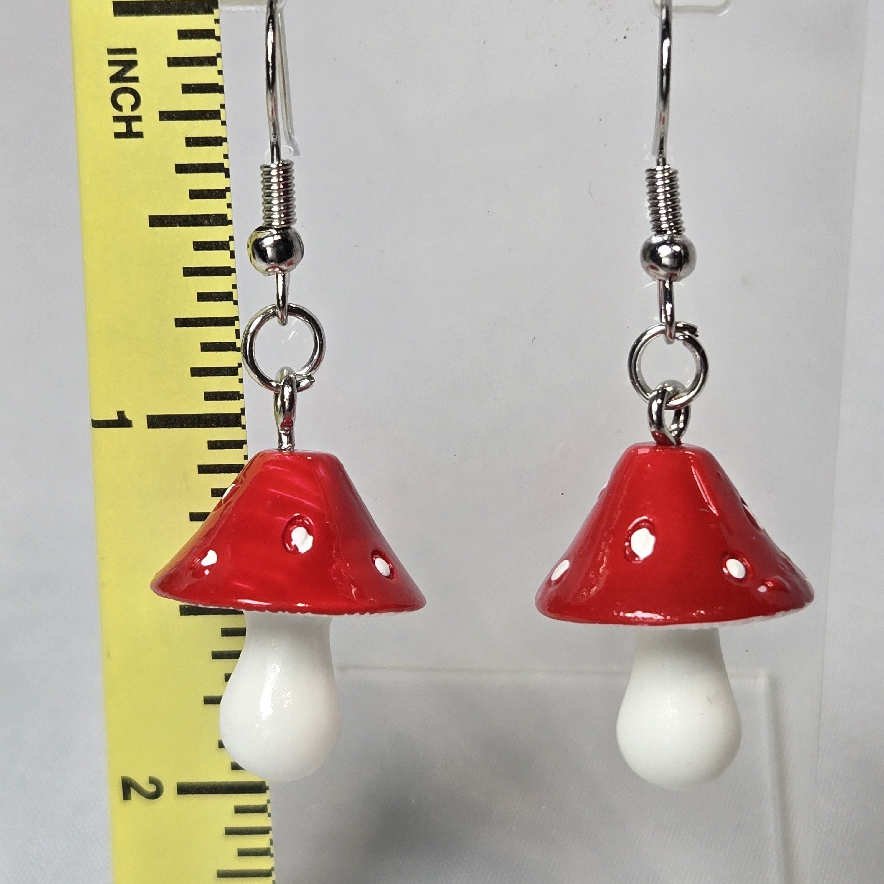 Whimsical Mushroom Earrings